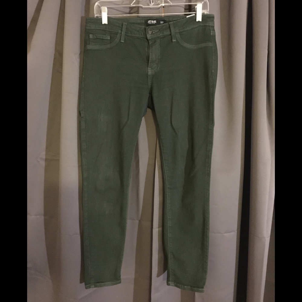 Just Black Olive Oil 30P Skinny Jean